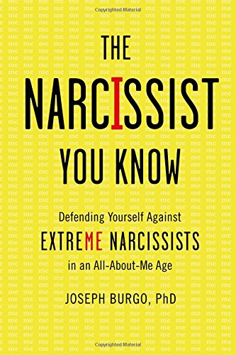 Beispielbild fr The Narcissist You Know: Defending Yourself Against Extreme Narcissists in an All-About-Me Age zum Verkauf von WorldofBooks
