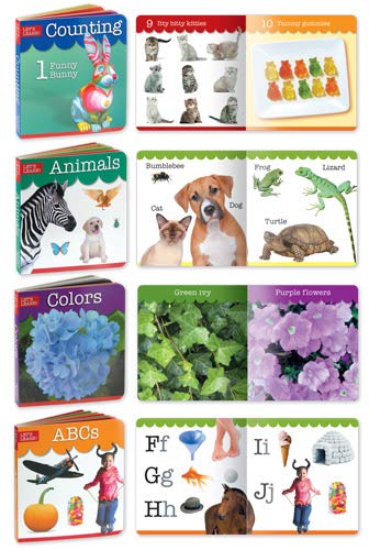 Stock image for Noodle Soup Let's Learn Board Books: ABCs, Counting, Animals, Colors Board Book Collection for sale by Decluttr