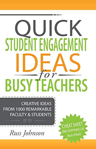 Imagen de archivo de Quick Student Engagement Ideas for Busy Teachers a la venta por HPB-Red