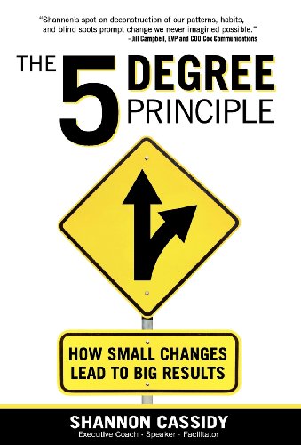 Beispielbild fr The 5 Degree Principle zum Verkauf von ThriftBooks-Dallas