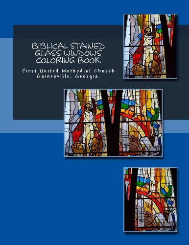 9780988661813: Biblical Stained Glass Windows Coloring Book: Learning the Bible Through Stained Glass