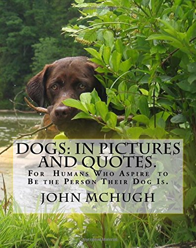 Beispielbild fr Dogs: In Pictures and Quotes: For the Human Aspiring to Be the Person Their Dog Is. zum Verkauf von SecondSale