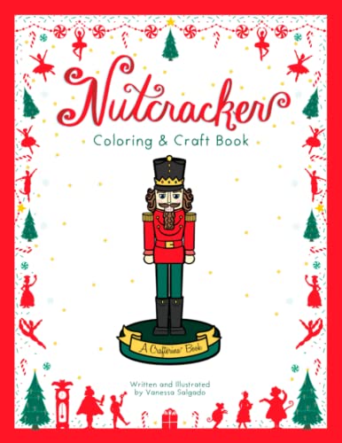 9780988665231: Nutcracker Coloring and Craft Book (Crafterina Book Series)