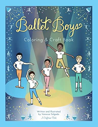 Stock image for Ballet Boys Coloring & Craft Book (Crafterina® Book Series) for sale by ZBK Books