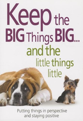 Beispielbild fr Keep the Big Things Big and the Little Things Little: Putting Things in Perspective and Staying Positive zum Verkauf von Once Upon A Time Books