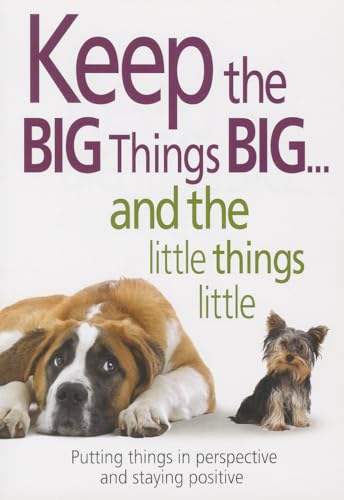 Imagen de archivo de Keep the Big Things Big and the Little Things Little: Putting Things in Perspective and Staying Positive a la venta por Once Upon A Time Books