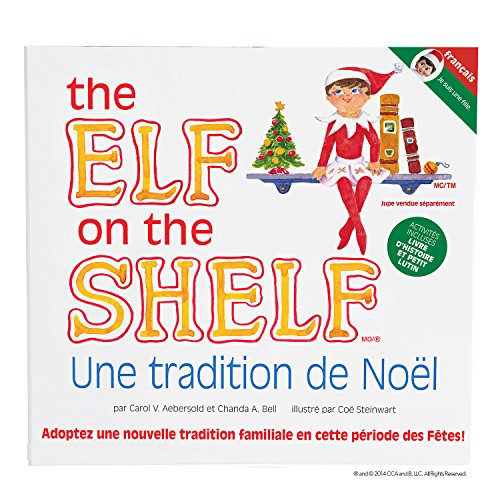 Stock image for The Elf on the Shelf®: Une tradition de Noël (Fille) (Hardcover) for sale by ThriftBooks-Dallas