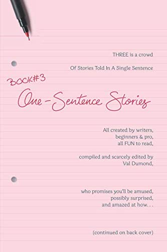Imagen de archivo de BOOK#3 One-Sentence Stories a la venta por ThriftBooks-Dallas