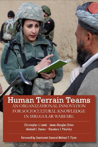 Stock image for Human Terrain Teams : An Organizational Innovation for Sociocultural Knowledge in Irregular Warfare for sale by Better World Books: West