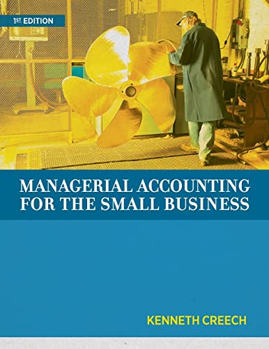 Imagen de archivo de Managerial Accounting for the Small Business a la venta por Lucky's Textbooks