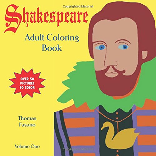 Stock image for Shakespeare Adult Coloring Book Volume One [Soft Cover ] for sale by booksXpress
