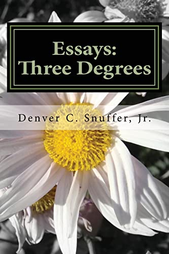 Stock image for Essays: Three Degrees for sale by Lexington Books Inc