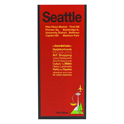 Stock image for Red Map Seattle City Travel Guide for sale by Michael Lyons