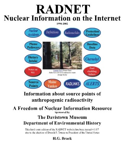 Beispielbild fr RADNET: Nuclear Information on the Internet: Information about source points of anthropogenic radioactivity zum Verkauf von Revaluation Books
