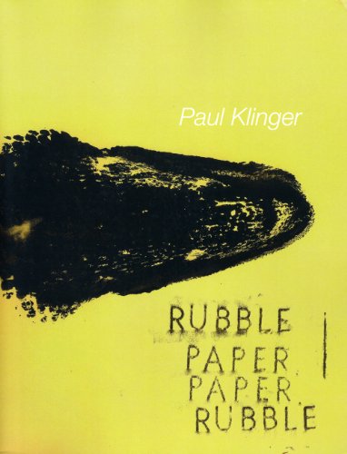 Beispielbild fr Rubble Paper, Paper Rubble zum Verkauf von Bookmans
