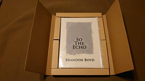 Stock image for Brandon Boyd: So The Echo for sale by Mr. Bookman