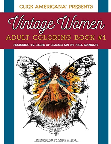 Stock image for Vintage Women: Adult Coloring Book: Classic art by Nell Brinkley for sale by GF Books, Inc.
