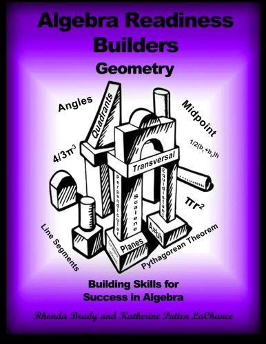 Stock image for Algebra Readiness Builders Geometry: Building Skills for Success in Algebra for sale by GF Books, Inc.