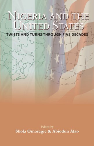 Beispielbild fr Nigeria and the USA Twists and Turns Through Five Decades zum Verkauf von PBShop.store US