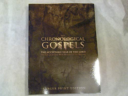 Stock image for The Chronological Gospels, Larger Print Edition for sale by GF Books, Inc.
