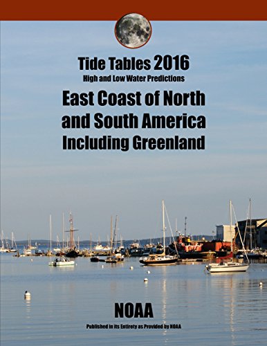 9780989568944: Tide Tables 2016: EAST COAST of North and South America including Greenland