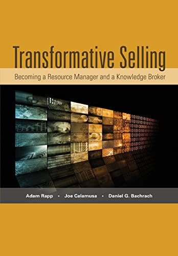 Beispielbild fr Transformative Selling zum Verkauf von Better World Books