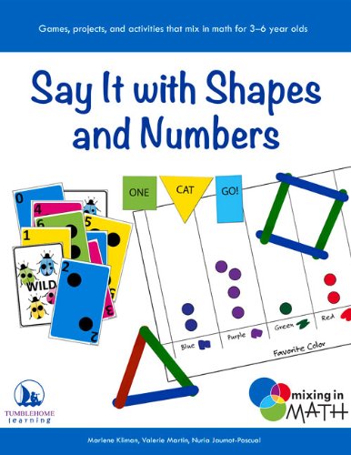 Stock image for Say It with Shapes and Numbers (Mixing in Math) for sale by Ezekial Books, LLC