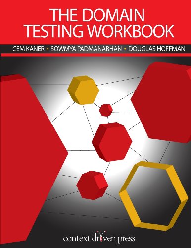 Imagen de archivo de The Domain Testing Workbook a la venta por GoldBooks