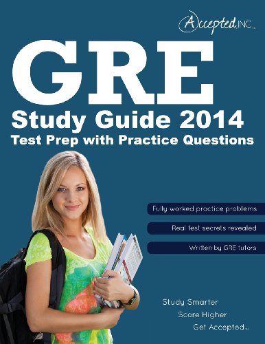 Beispielbild fr GRE Study Guide 2014: GRE Test Prep with Practice Questions zum Verkauf von ThriftBooks-Dallas