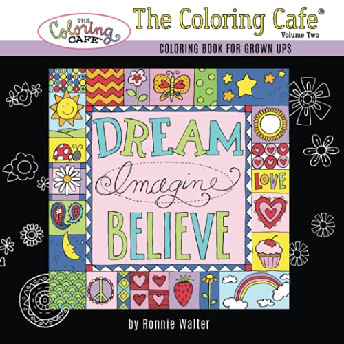 Beispielbild fr The Coloring Cafe-Volume Two: A Coloring Book for Grown-Up Girls (Volume 2) zum Verkauf von SecondSale