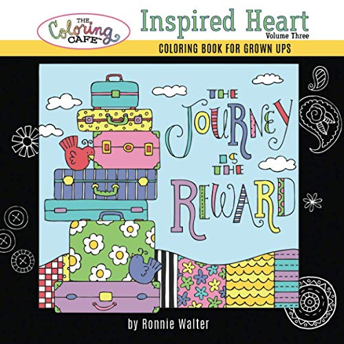 Beispielbild fr The Coloring Cafe-Volume Three- Inspired Heart zum Verkauf von ThriftBooks-Atlanta