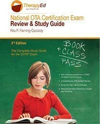 Beispielbild fr National OTA Certification Exam Review and Study Guide zum Verkauf von TextbookRush