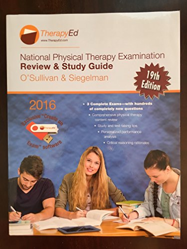 Beispielbild fr National Physical Therapy Examination Review and Study Guide zum Verkauf von Better World Books