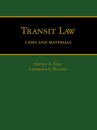 Stock image for Transit Law: Cases and Materials for sale by Mispah books