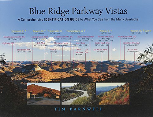 Stock image for Blue Ridge Parkway Vistas: A Comprehensive Identification Guide to What You See from the Many Overlooks for sale by Front Cover Books