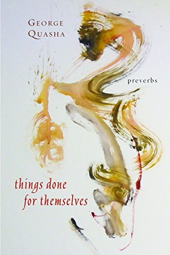 Stock image for Things Done for Themselves: Preverbs for sale by Fahrenheit's Books