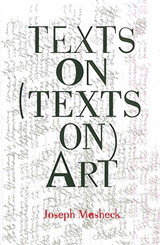Imagen de archivo de Texts on (Texts on) Art a la venta por ANARTIST