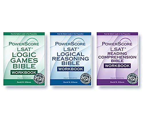 Stock image for The PowerScore LSAT Bible Workbook Trilogy, 2020 edition. LSAT prep to reinforce and practice the strategies featured in the Logic Games Bible, . Bible, and Reading Comprehension Bible. for sale by HPB-Red