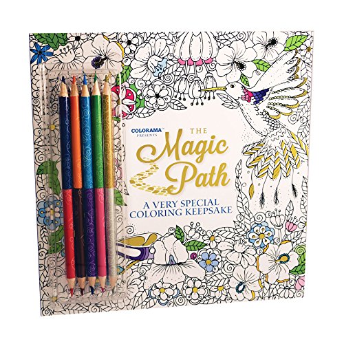 Beispielbild fr Colorama Magic Path Coloring Book, Create Beautiful Pencil Art zum Verkauf von medimops