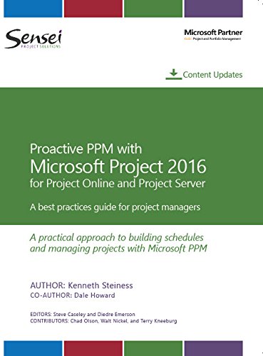 Beispielbild fr Proactive PPM with Microsoft Project 2016 for Project Online and Project Server zum Verkauf von ThriftBooks-Atlanta