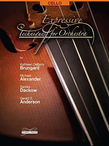 Imagen de archivo de Expressive Techniques for Orchestra - Cello a la venta por HPB-Diamond