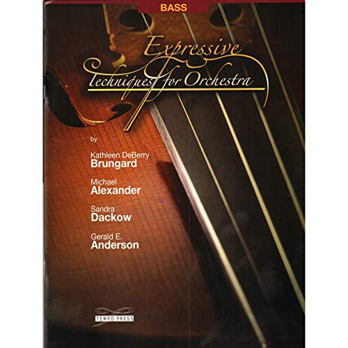 Imagen de archivo de Expressive Techniques for Orchestra - Bass a la venta por Books Unplugged