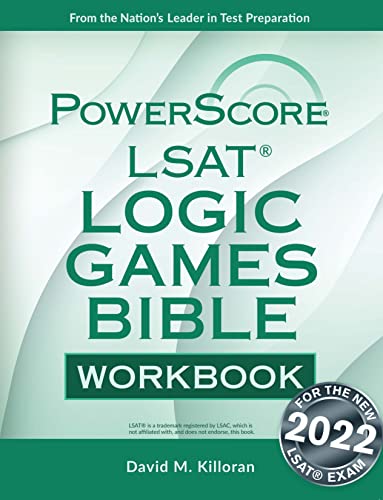 Beispielbild fr The PowerScore LSAT Logic Games Bible Workbook zum Verkauf von BooksRun