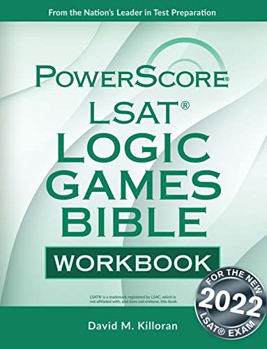 Stock image for The PowerScore LSAT Logic Games Bible Workbook for sale by Idaho Youth Ranch Books