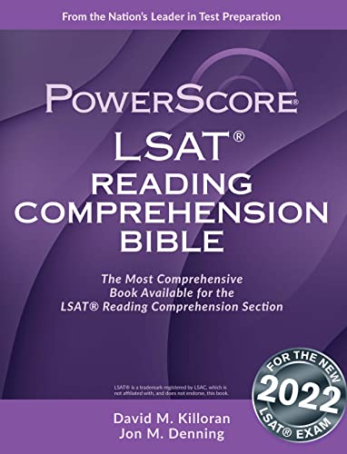 Stock image for The PowerScore LSAT Reading Comprehension Bible for sale by Ergodebooks