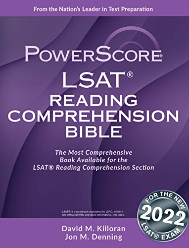 Stock image for The PowerScore LSAT Reading Comprehension Bible, 2020 edition. An advanced LSAT prep system for attacking the Reading Comp section, featuring official LSAT passages with complete explanations. for sale by SecondSale