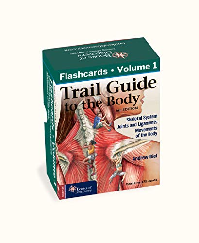 Imagen de archivo de Trail Guide to the Body Flashcards, Vol 1: Skeletal System, Joints and Ligaments, Movements of the Body a la venta por Monster Bookshop