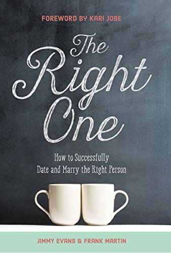Beispielbild fr The Right One : How to Successfully Date and Marry the RIght Person zum Verkauf von Better World Books