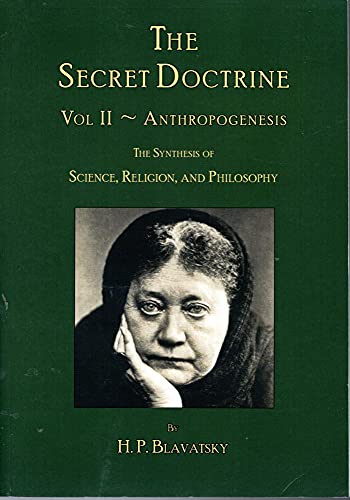 Beispielbild fr The Secret Doctrine: Volume II - Anthropogenesis zum Verkauf von Omega