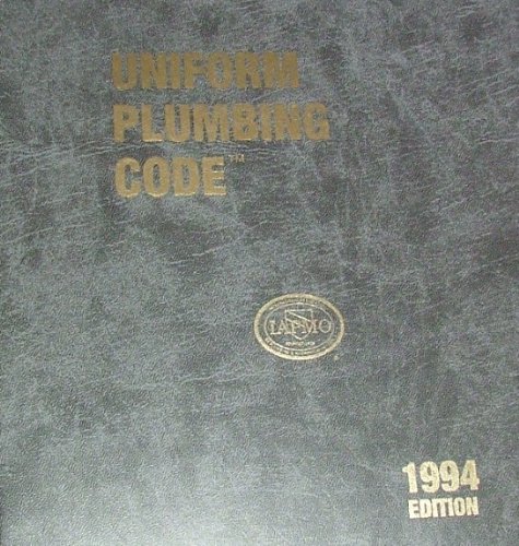 9780991752638: Uniform Plumbing Code: 1994 Edition